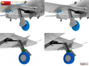 MiniArt 1/48 P-47D-25RE Thunderbolt Basic Kit (48009)