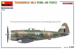 MiniArt 1/48 Thunderbolt Mk.II Royal Air Force Advanced Kit (48012)