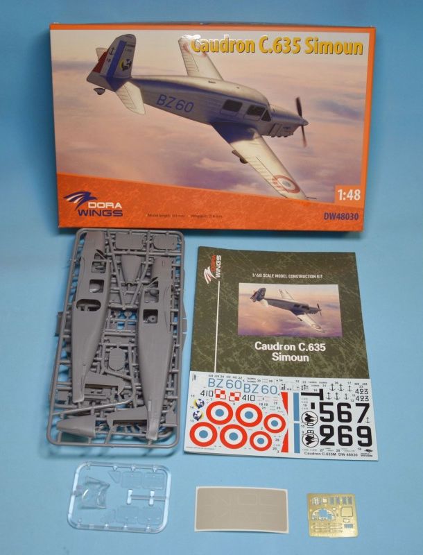 Dora Wings 1/48 Caudron C.635 Simoun (DW48030)