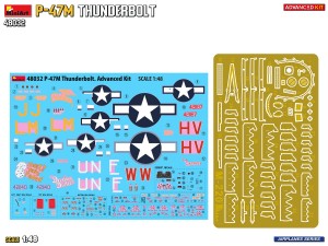 MiniArt 1/48 P-47M Thunderbolt Advanced Kit (48032)