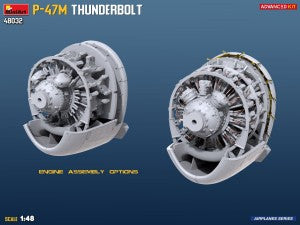 MiniArt 1/48 P-47M Thunderbolt Advanced Kit (48032)