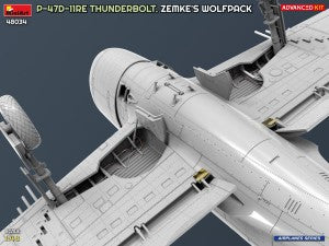 MiniArt 1/48 P-47D-11RE Thunderbolt Zemke’s Wolfpack Advanced Kit (48034)