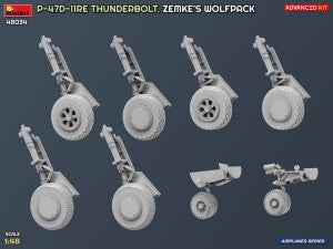 MiniArt 1/48 P-47D-11RE Thunderbolt Zemke’s Wolfpack Advanced Kit (48034)