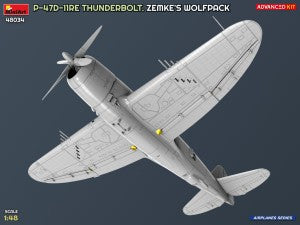 MiniArt 1/48 P-47D-11RE Thunderbolt Zemke’s Wolfpack Advanced Kit (48034)