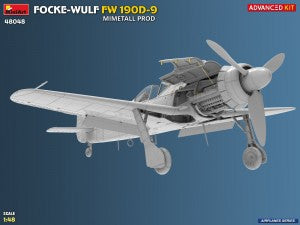 MiniArt 1/48 Focke-Wulf FW 190D-9 Mimetall Prod Advanced Kit (48048)