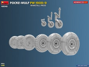 MiniArt 1/48 Focke-Wulf FW 190D-9 Mimetall Prod Advanced Kit (48048)