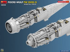 MiniArt 1/48 Focke-Wulf FW 190D-9 Mimetall Prod Advanced Kit (48048)