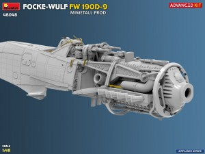 MiniArt 1/48 Focke-Wulf FW 190D-9 Mimetall Prod Advanced Kit (48048)
