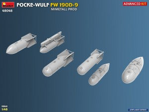 MiniArt 1/48 Focke-Wulf FW 190D-9 Mimetall Prod Advanced Kit (48048)