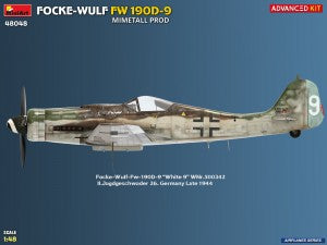 MiniArt 1/48 Focke-Wulf FW 190D-9 Mimetall Prod Advanced Kit (48048)