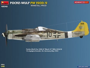 MiniArt 1/48 Focke-Wulf FW 190D-9 Mimetall Prod Advanced Kit (48048)