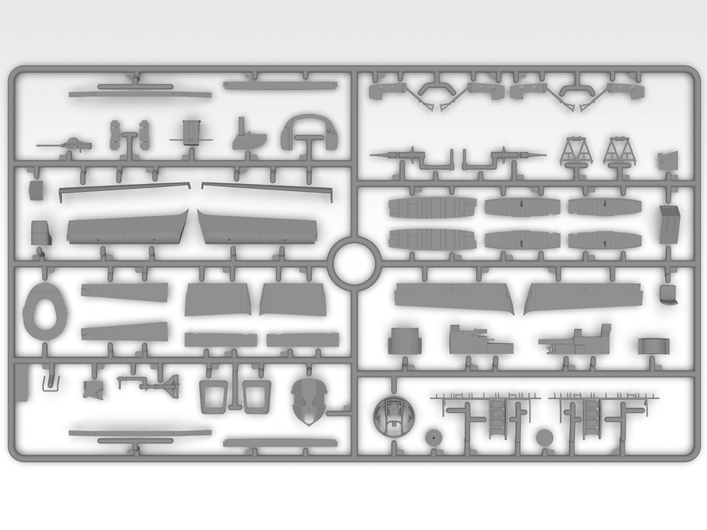 ICM 1/48 D-Day 80 B-26B Marauder with USAAF Pilots and Ground Personnel (48322)