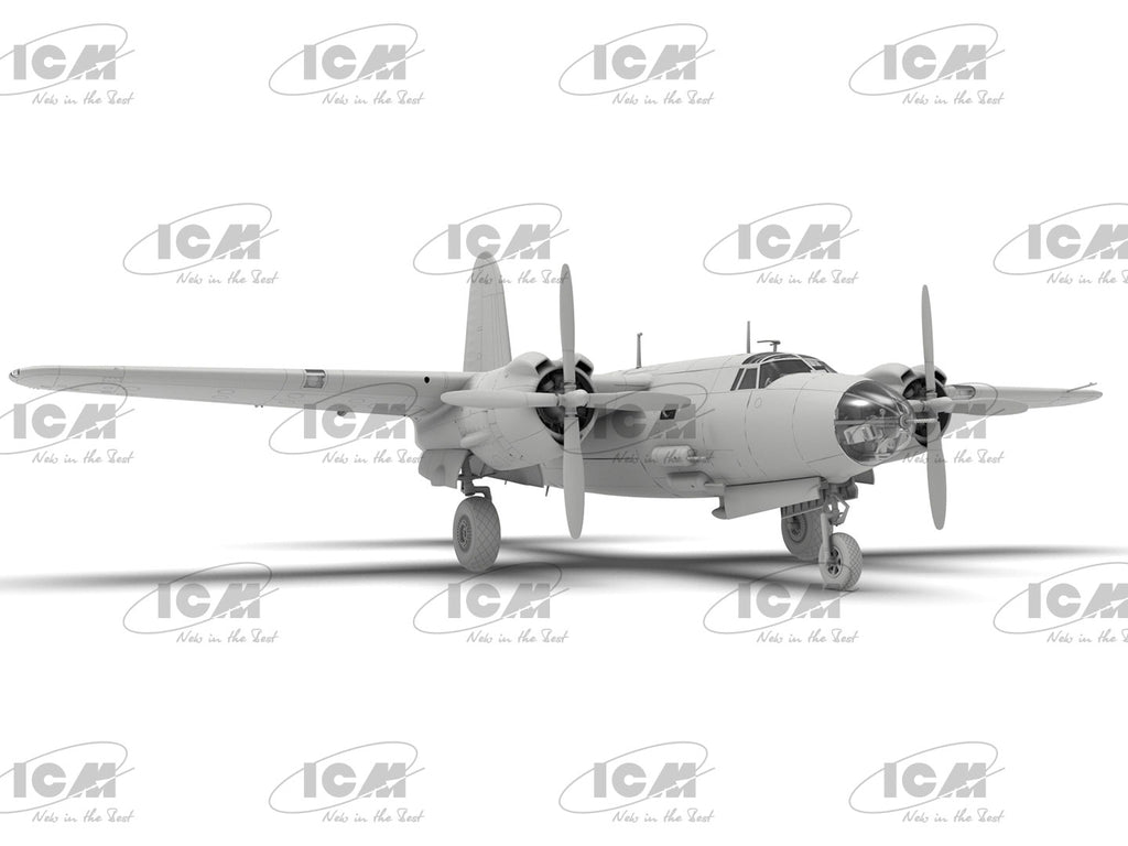 ICM 1/48 B-26G Marauder WWII American/France Bomber (48323)