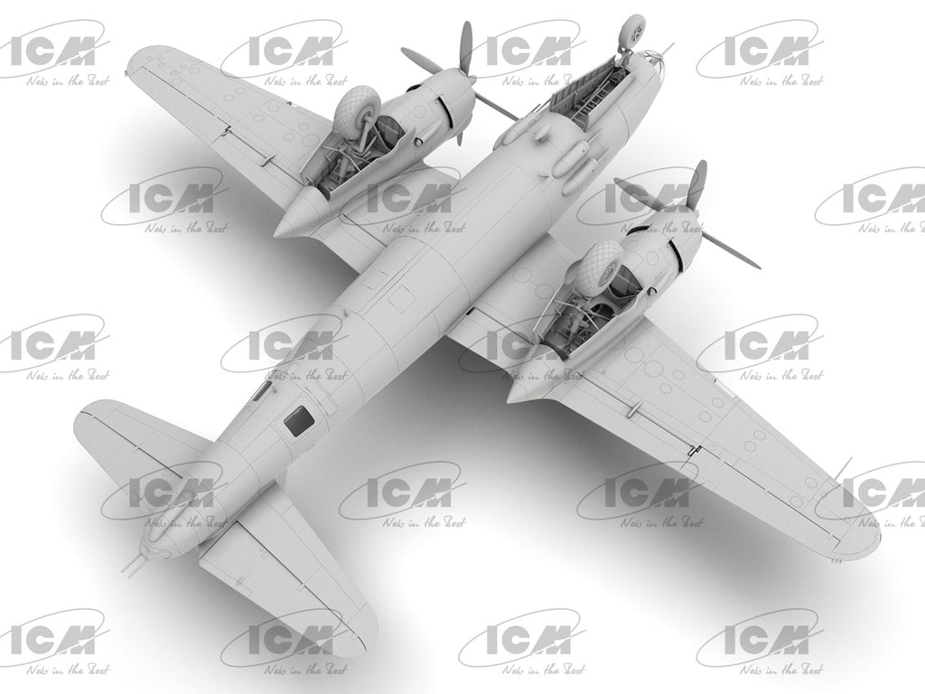 ICM 1/48 B-26G Marauder WWII American/France Bomber (48323)