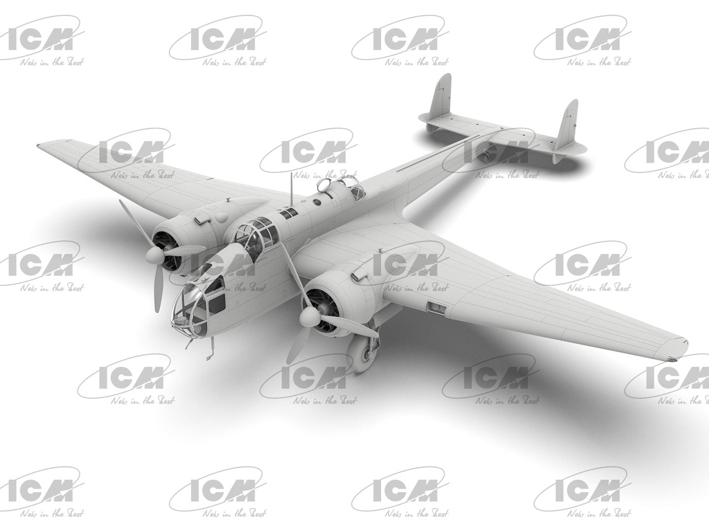 ICM 1/48 HP.52 Hampden B.Mk.I WWII British Bomber (48352)