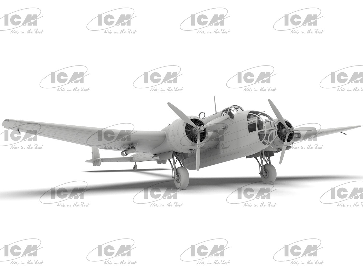 ICM 1/48 HP.52 Hampden B.Mk.I WWII British Bomber (48352)
