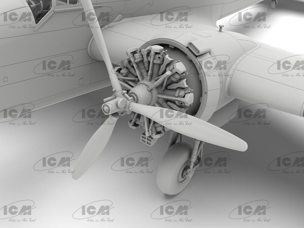 ICM 1/48 HP.52 Hampden B.Mk.I WWII British Bomber (48352)