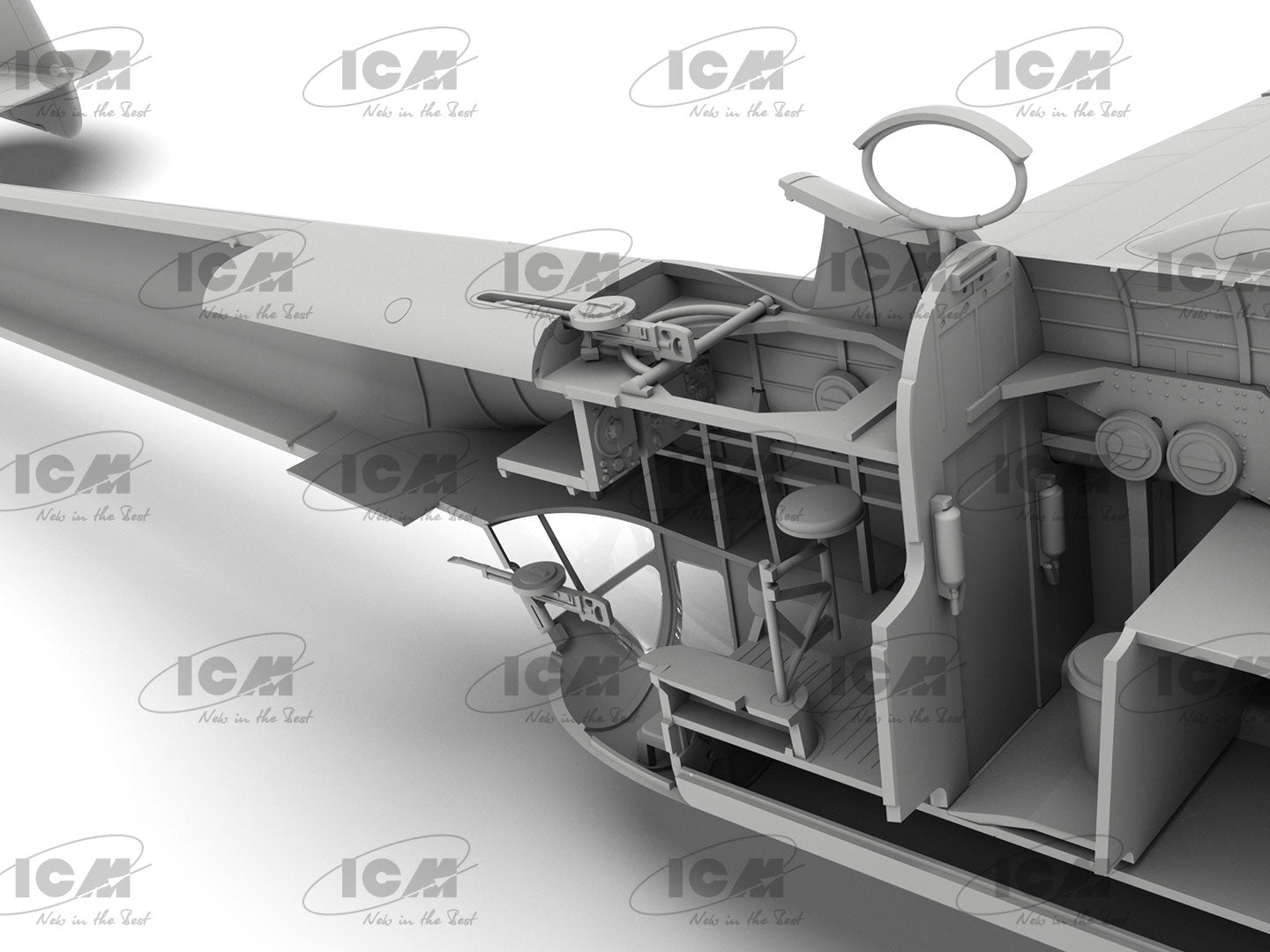 ICM 1/48 HP.52 Hampden B.Mk.I WWII British Bomber (48352)