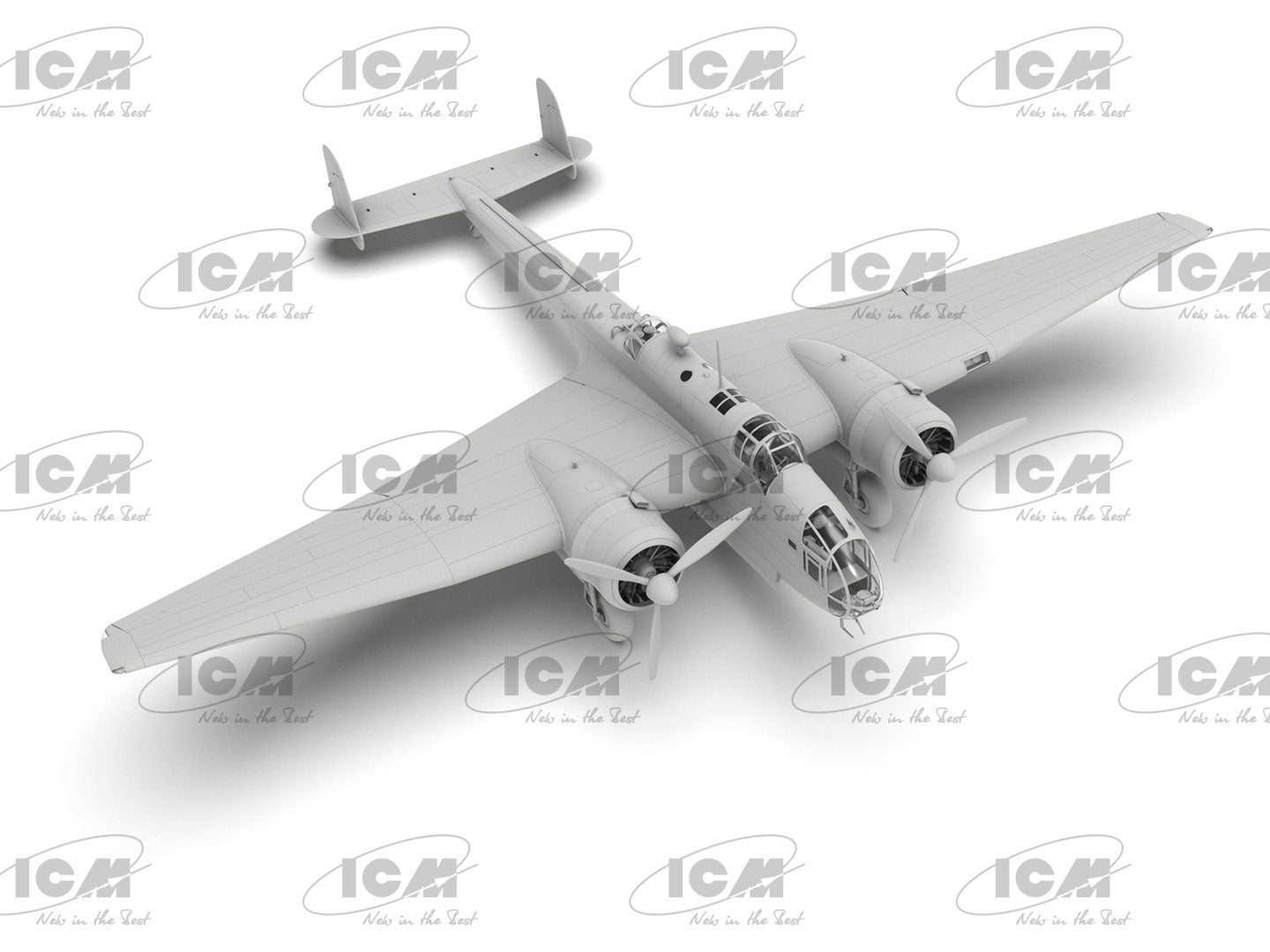 ICM 1/48 HP.52 Hampden TB MK. I WW II British Torpedo Bomber (48353)