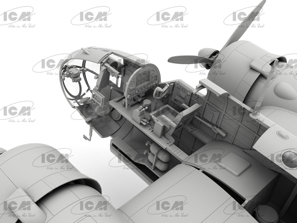 ICM 1/48 HP.52 Hampden TB MK. I WW II British Torpedo Bomber (48353)