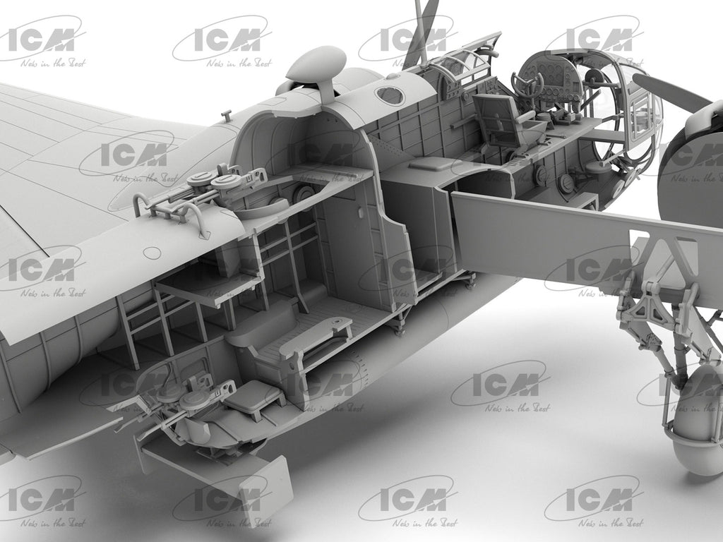 ICM 1/48 HP.52 Hampden TB MK. I WW II British Torpedo Bomber (48353)