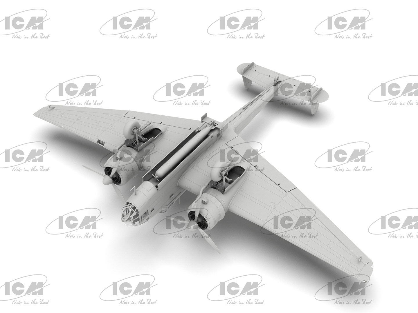 ICM 1/48 HP.52 Hampden TB MK. I WW II British Torpedo Bomber (48353)