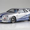 Aoshima 1/24 Fast & Furious R34 Skyline GT-R (WS-02)