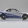 Aoshima 1/24 Fast & Furious R34 Skyline GT-R (WS-02)
