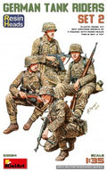 MiniArt 1/35 German Tank Riders Set 2 with Resin Heads (53024)