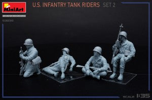 MiniArt 1/35 U.S. Infantry Tank Riders Set 2 (53035)