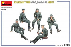 MiniArt 1/35 RSO/01 Early Prod. with 7,5 cm Pak.40 & Crew (35485)