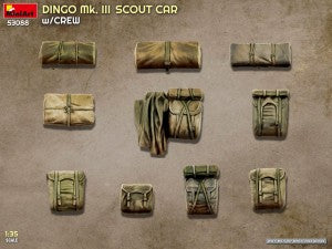 MiniArt 1/35 Dingo Mk. III Scout Car w/Crew (53088)