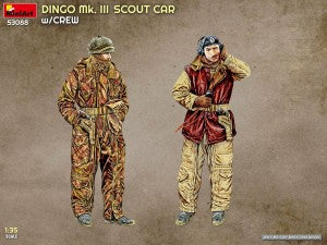 MiniArt 1/35 Dingo Mk. III Scout Car w/Crew (53088)