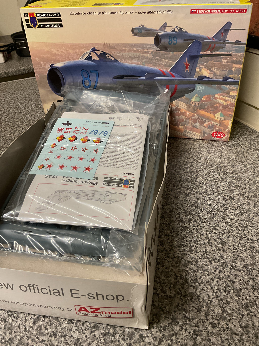 KP MODELS 1/48 Mikoyan MiG-17A 'Fresco-A' (KPM4824)