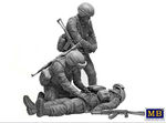 Master Box Ltd 1/35 Russian-Ukrainian War series, kit № 8. On the battlefield. Ukrainian military medics (MB35231)