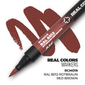 AK Real Colour Marker Paint Pen RAL 8012 Rotbraun-Red Brown (AK-RCM019) — by AK Interactive — New — Acrylic Paint, Scale Modelling — image 1 of 2