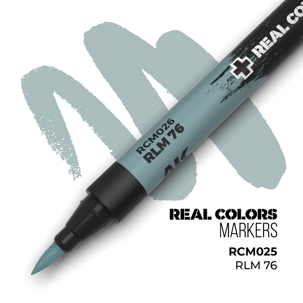 AK Real Colour Marker Paint Pen RLM 76 (AK-RCM026) — by AK Interactive — New — Acrylic Paint, Scale Modelling — image 1 of 2