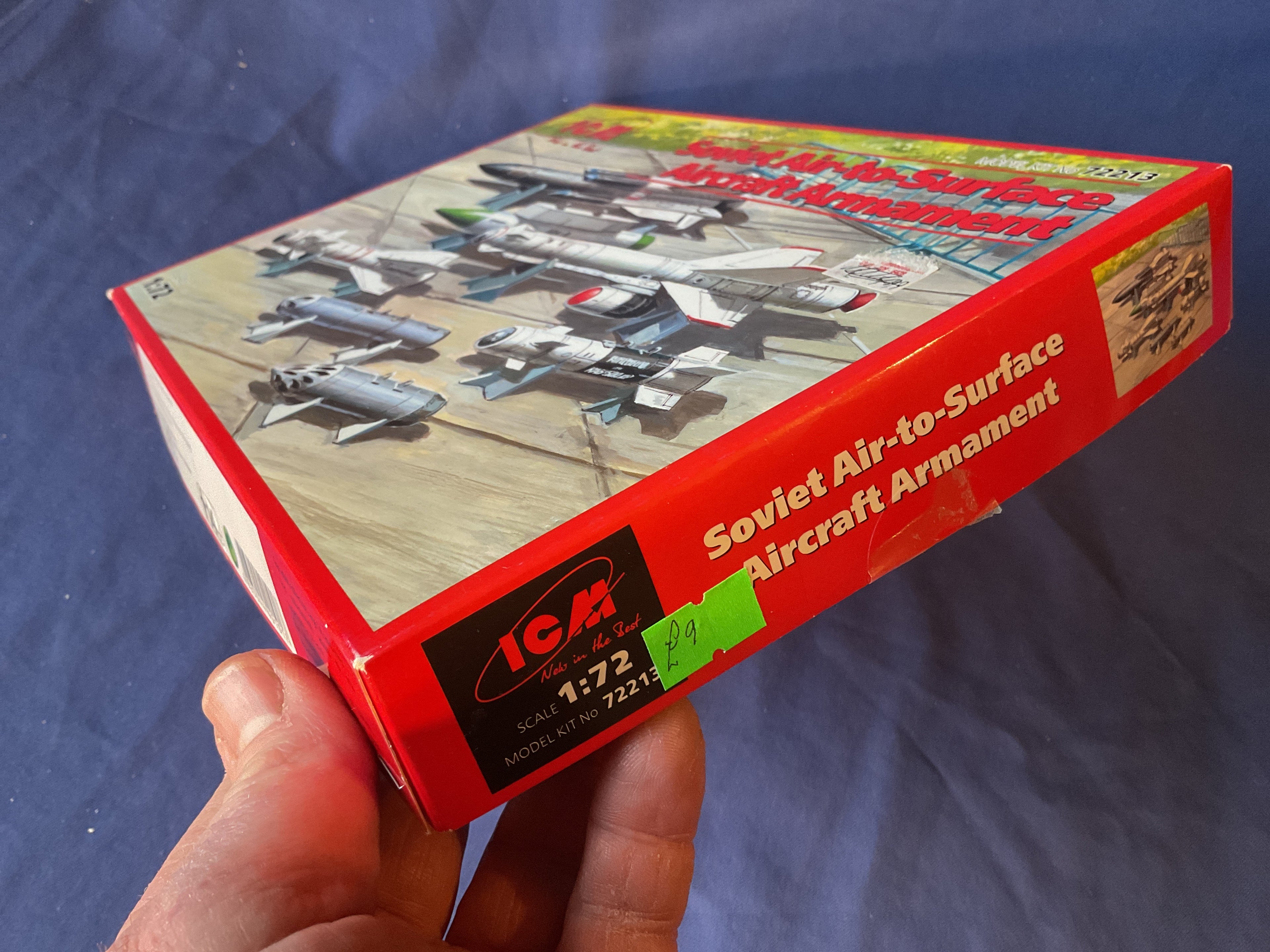 ICM 1/72 Soviet Air-to-Surface Aircraft Armament (72213)