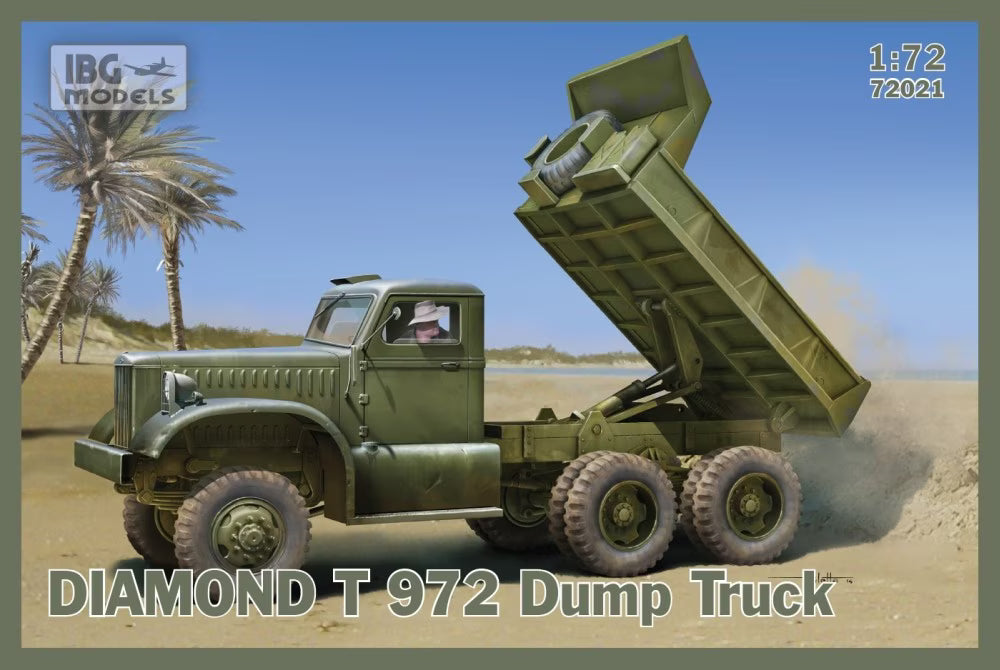 IBG 1/72 Diamond T 972 Dump Truck (72021)
