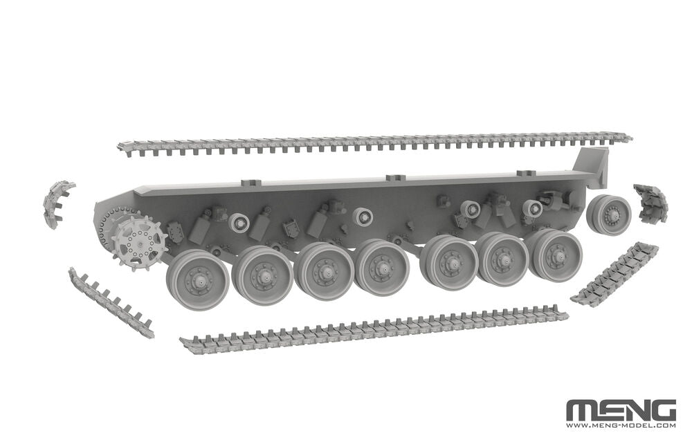 Meng 1/72 Panzerhaubitze 2000 Howitzer (72-008) — New — 1/72 scale, Modern armour, Self-propelled artillery — image 5 of 8