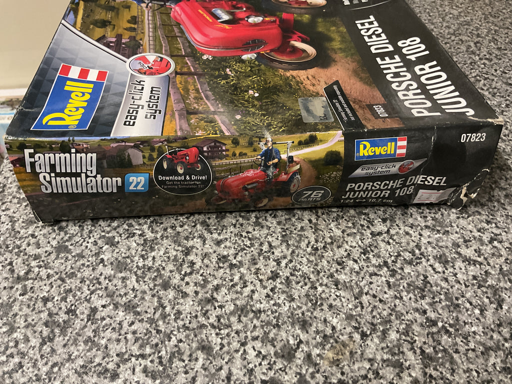 Revell 1/24  Porsche Diesel Junior 108 Get the tractor for Farming Simulator 22 (07823)