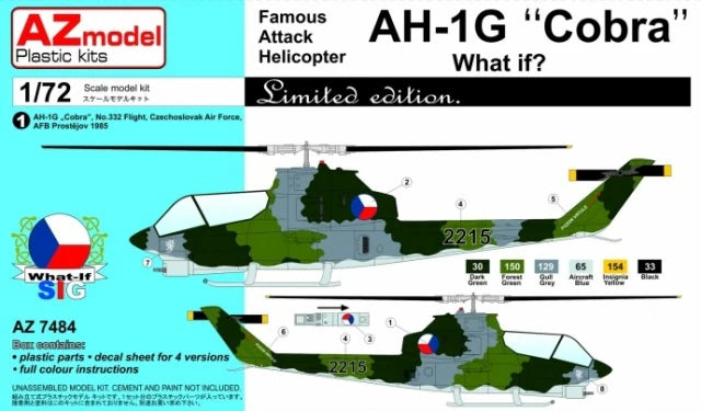AZmodel 1/72 AH-1G Cobra "What If?" (Limited Edition) (AZ 7484)