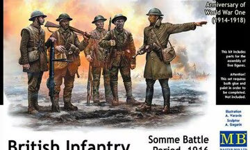 Master Box 1/35 British Infantry Somme Battle period, 1916 (MB35146)