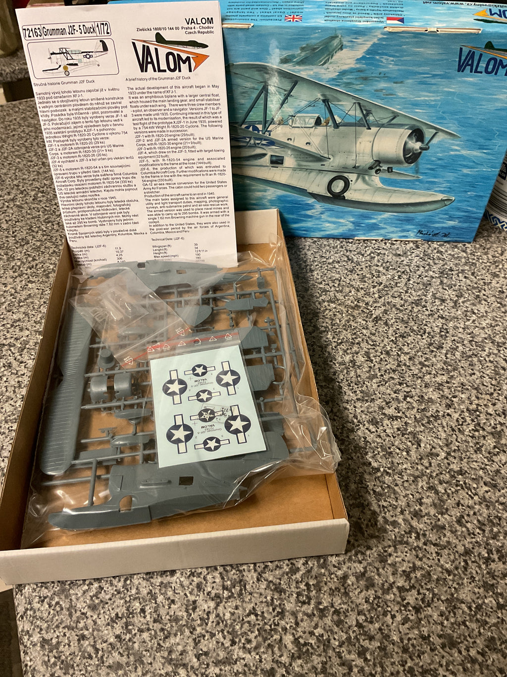 Special Hobby 1/72 Grumman J2F-5 Duck Coast Guard (72163)
