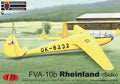 KP Models 1/72 FVA-10b Rheinland (Šídlo) (KPM0154) — New — Aircraft, Civil Aviation