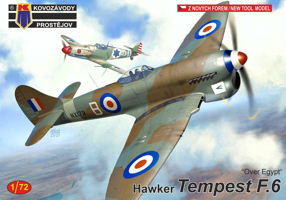 KP Models 1/72 Hawker Tempest F.6 "Over Egypt" (KPM0225) — New — Aircraft, Military