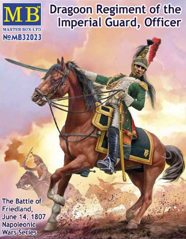 Master Box Ltd 1/32 Dragoon Regiment of the Imperial Guard Officer (MB32023)