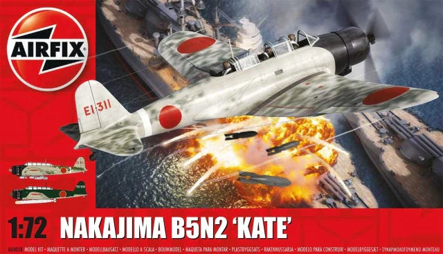 Airfix 1/72  Nakajima B5N2 'Kate' (A04058)