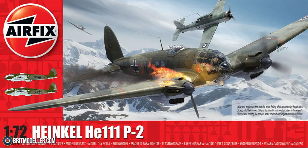 Airfix 1/72 Heinkel He111 P-2 (A06014)