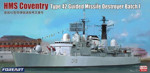 ForeArt 1/350 HMS Coventry Type 42 Guided Missile Destroyer Batch 1 (3002)